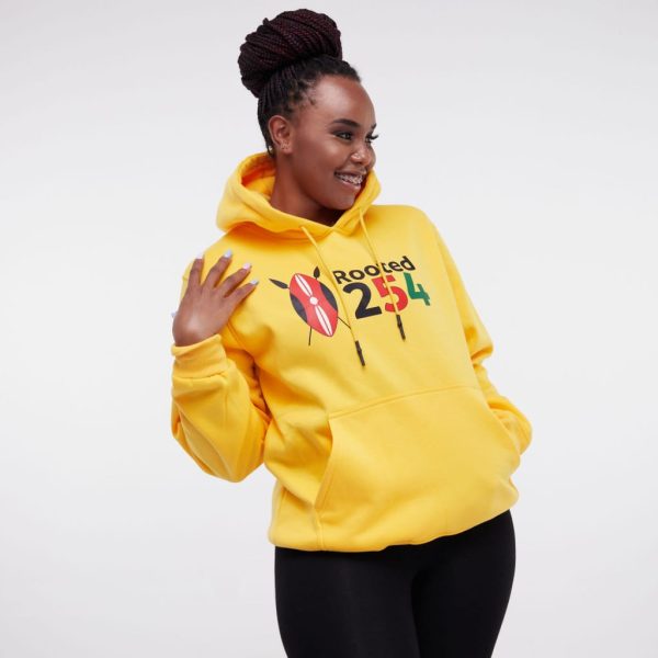 Rooted 254 Patriot Hoodie (Yellow)