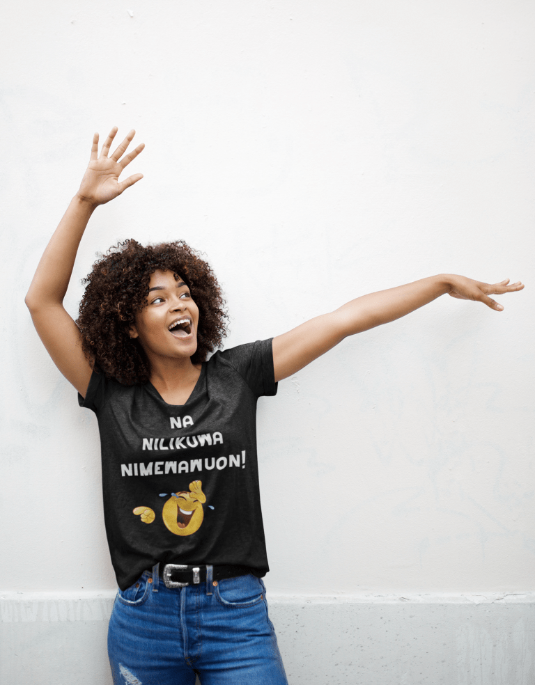 'Na Nilikuwa Nimewawuon!' Tshirt