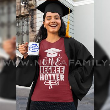 One degree hotter Graduation T-shirt Noma Family